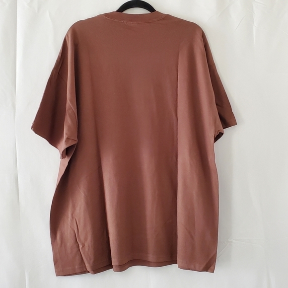 XXL Picasso Three Musicians Hanes Brown Graphic Short Sleeve Tee - Picture 4 of 11